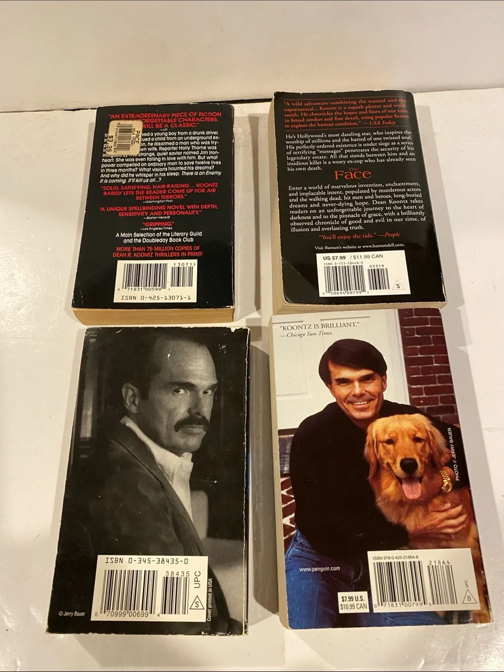 Lot of 4 Novels by Dean Koontz